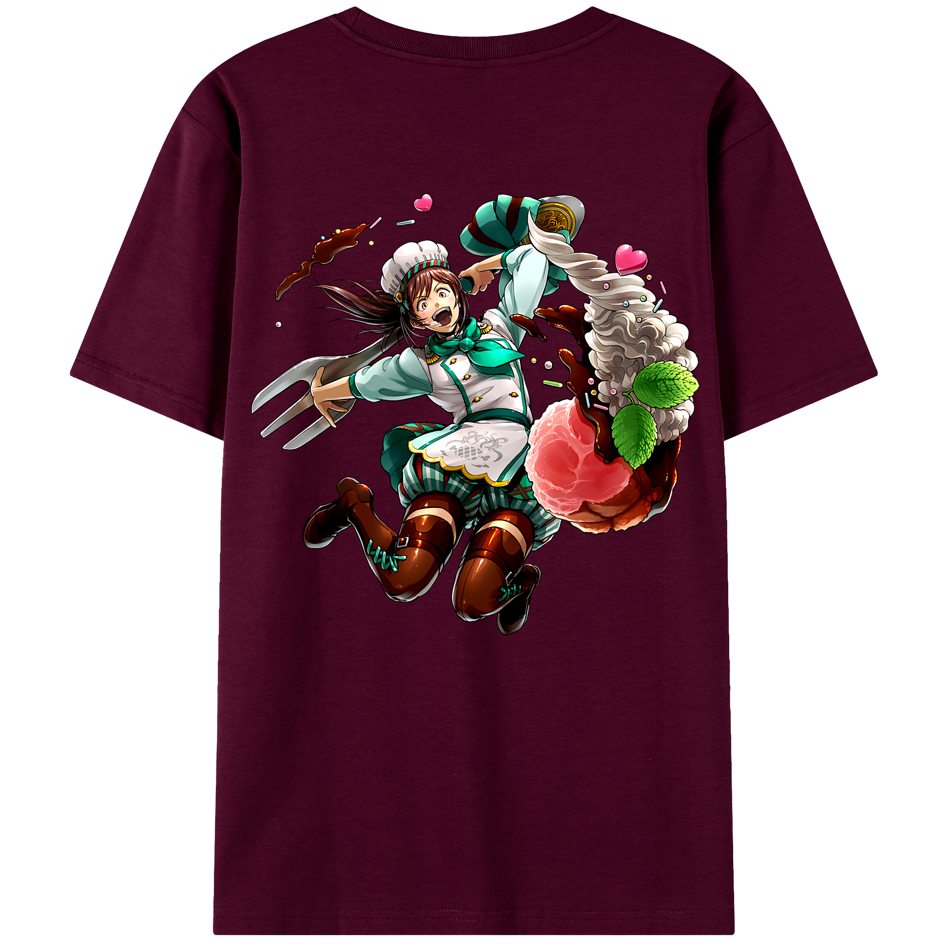 （画像用） 進撃の巨人 サシャ·ブラウス Attack on Titan Sasha Blaus レディース半袖Tシャツ(バックプリント)